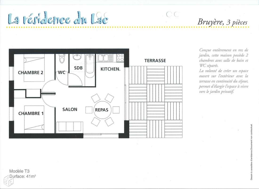 plan de la maison