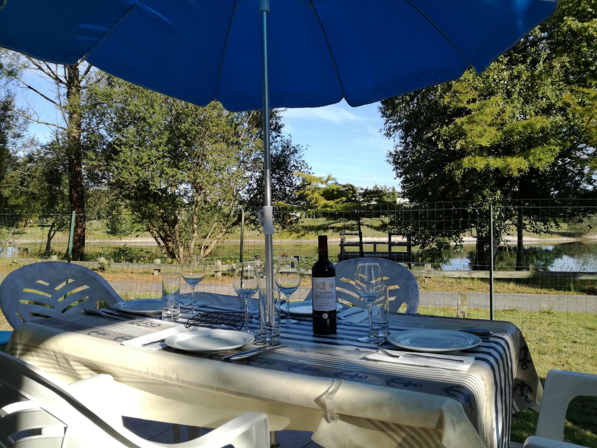 vue de la terrasse